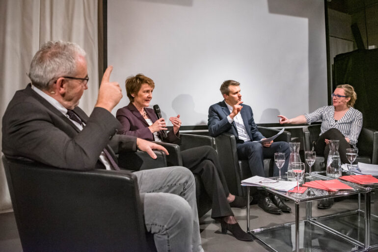 Podiumsdiskussion "Wie zersiedelt ist die Schweiz?"; 17.01.2019; Polit-Forum Bern; Fotos: Susanne Goldschmid