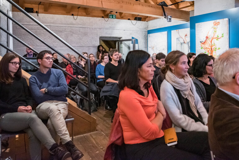 Impressionen der Veranstaltung "Integration - was leisten Kulturschaffende"; 1.11.2018; Polit-Forum Bern; Foto: Susanne Goldschmid