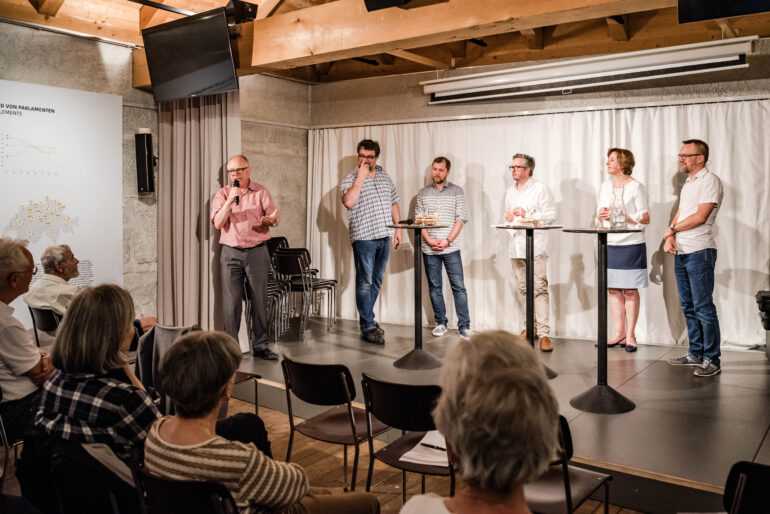 Diskussion E-Voting: Chance, Gefahr oder beides?; Polit-Forum Bern, 18.06.2019; Foto: Susanne Goldschmid / Polit-Forum Bern