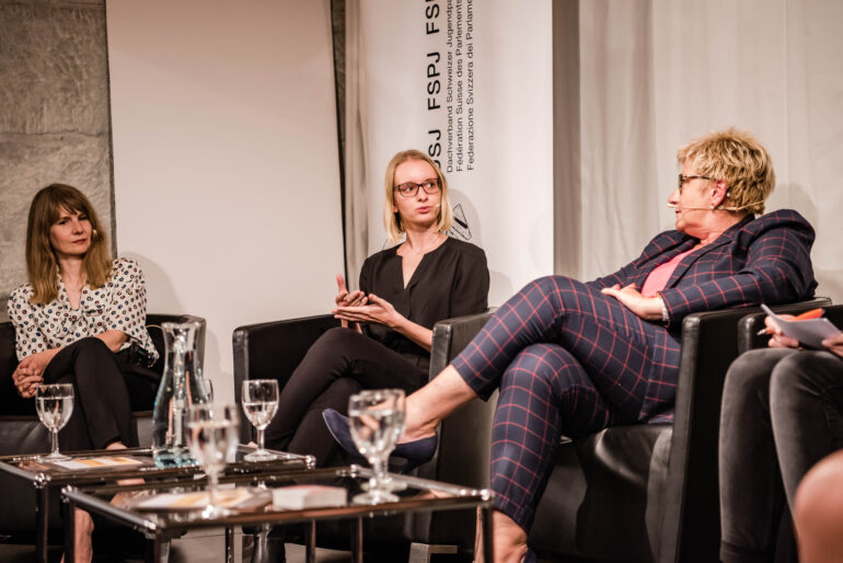 Diskussion "Frauen ins Parlament!"; Polit-Forum Bern, 20.08.2019; Foto: Susanne Goldschmid / Polit-Forum Bern