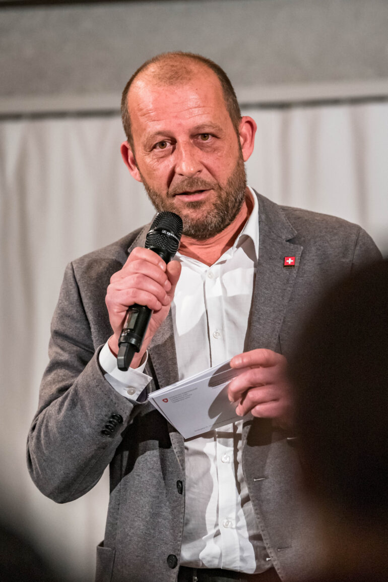 Vernissage "Moderne direkte Demokratie"; 16.1.2019; Polit-Forum Bern; Foto: Susanne Goldschmid