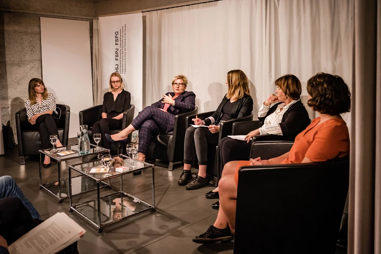 Discussion "des Femmes au Parlement!"; Forum Politique Berne, 20.08.2019; Foto: Susanne Goldschmid / Forum Politique Berne