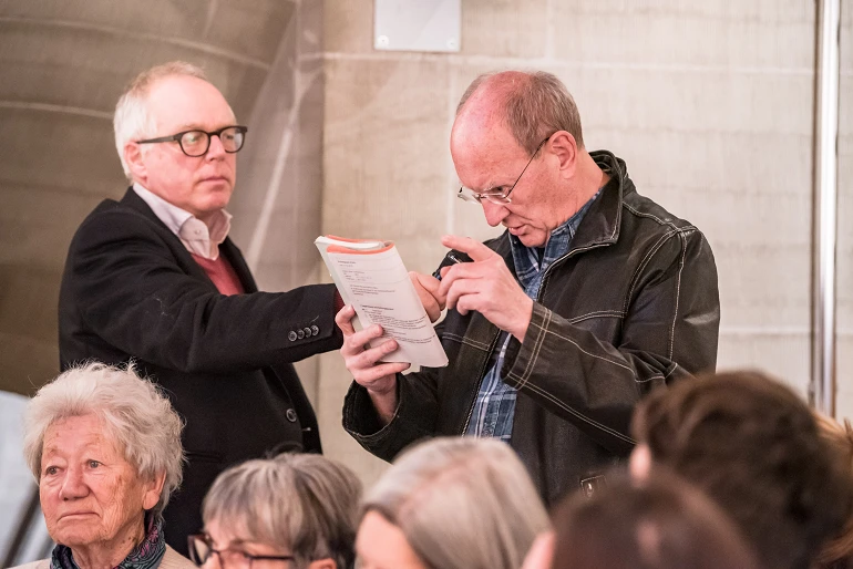 Debatte Abstimmung neues Berner Polizeigesetz; 29.01.2019; Polit-Forum Bern; Fotos: Susanne Goldschmid / Polit-Forum Bern