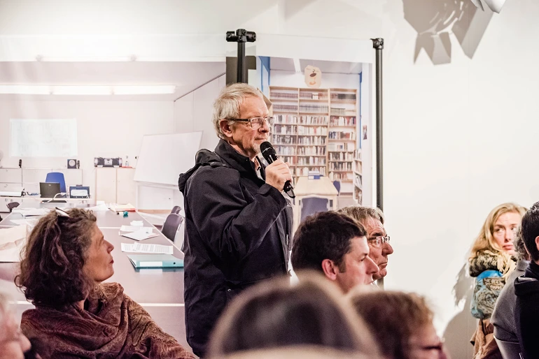 Buchvernissage "Frieden bauen"; Polit-Forum Bern; 12.11.2019; Bild: Susanne Goldschmid